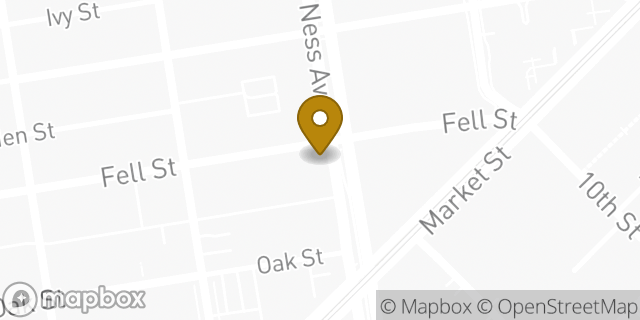 Map showing the location of The UPS Store in San Francisco, CA 94102