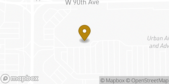 Map showing the location of Amazon Locker - Aldemaro in Westminster, CO 80021