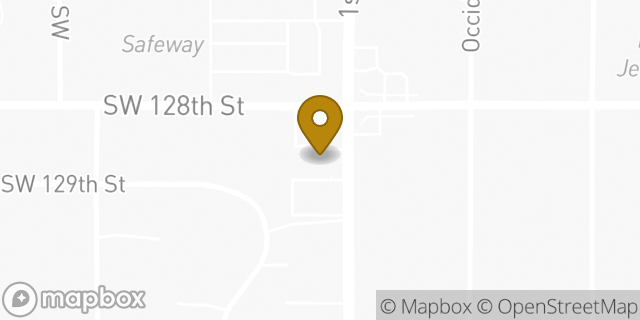 Map showing the location of Subway in Burien, WA 98168