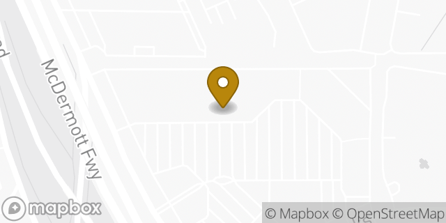 Map showing the location of Amazon Locker - Blade in San Antonio, TX 78230