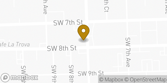 Map showing the location of ATM Walgreens in Miami, FL