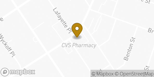 Map showing the location of CVS Pharmacy in Woodmere, NY 11598