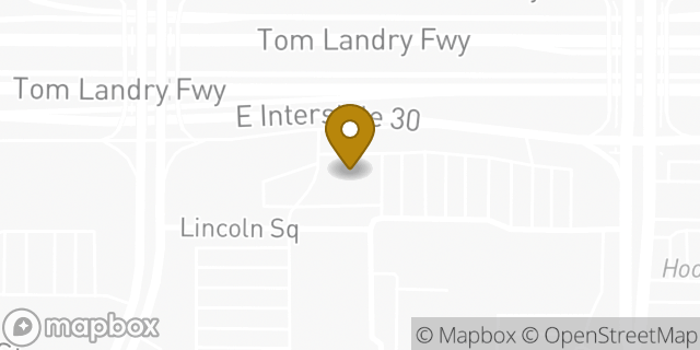 Map showing the location of Olive Garden in Arlington, TX 76011