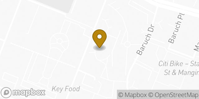 Map showing the location of Amazon Locker - Reactant in New York, NY 10002