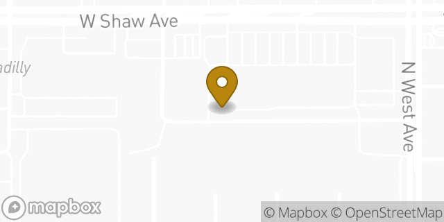 Map showing the location of T.j. Maxx in Fresno, CA 93711