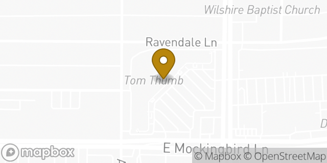 Map showing the location of Coinme in Dallas, TX 75214