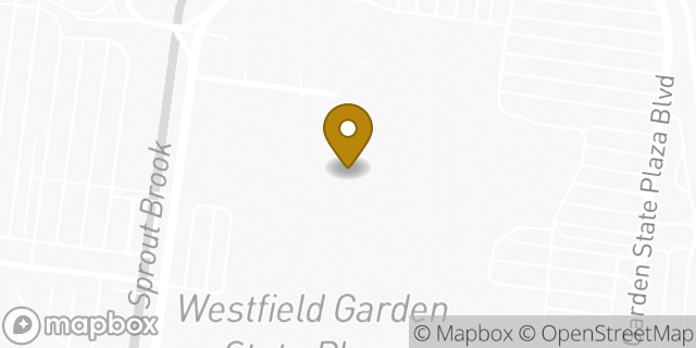 Map showing the location of J.Crew in Paramus, NJ 07652