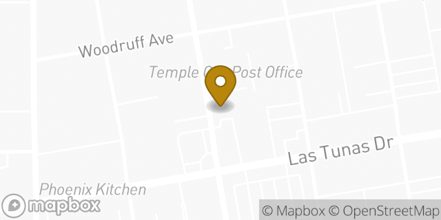 Map showing the location of Subway in Temple City, CA 91780