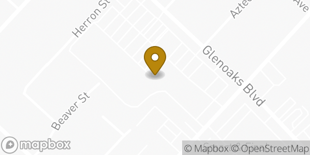 Map showing the location of OneMain Financial in Sylmar, CA 91342