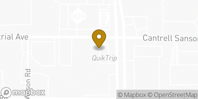 Map showing the location of QuikTrip in Saginaw, TX 76131