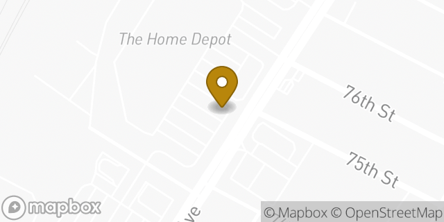 Map showing the location of Dunkin' in North Bergen, NJ 07047