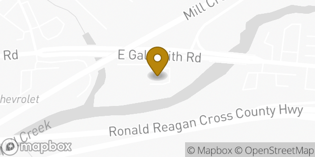 Map showing the location of Avis Car Rental in Cincinnati, OH 45215