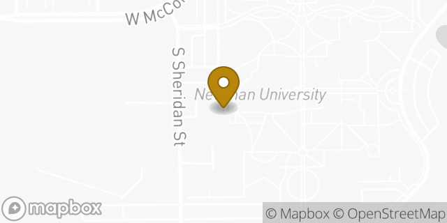 Map showing the location of Amazon Locker - Sebastopol in Wichita, KS 67213