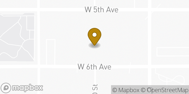 Map showing the location of Lululemon in Anchorage, AK 99501