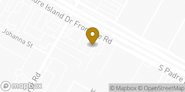 Map showing the location of McDonald's in Corpus Christi, TX 78415
