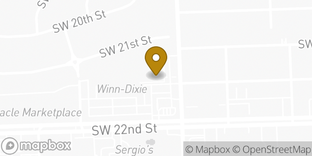 Map showing the location of CVS Pharmacy in Miami, FL 33145