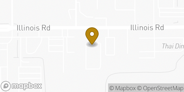 Map showing the location of Bob Thomas Ford Service in Fort Wayne, IN 46804