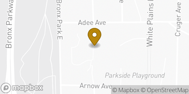 Map showing the location of Amazon Locker - Kangaroo in Bronx, NY 10467