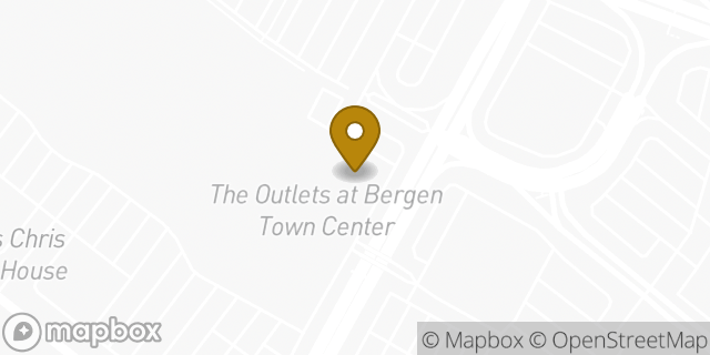Map showing the location of Marshalls in Paramus, NJ 07652