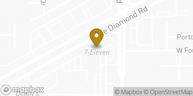 Map showing the location of ATM 7ELEVEN-FCTI in Las Vegas, NV 89139