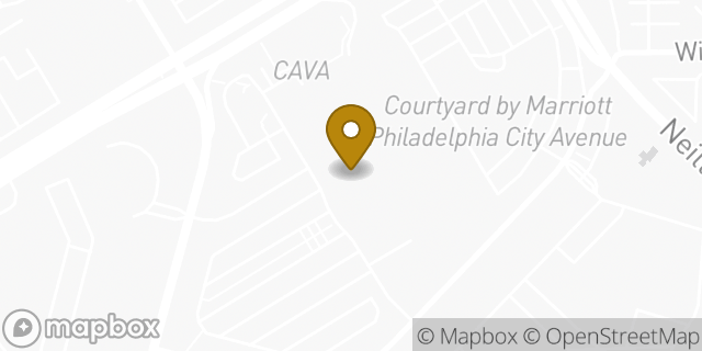 Map showing the location of Target Optical in Philadelphia, PA 19131