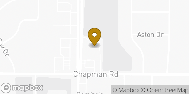 Map showing the location of AutoZone in Fort Worth, TX 76148