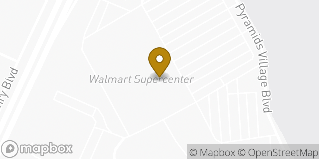 Map showing the location of Walmart in Greensboro, NC 27405