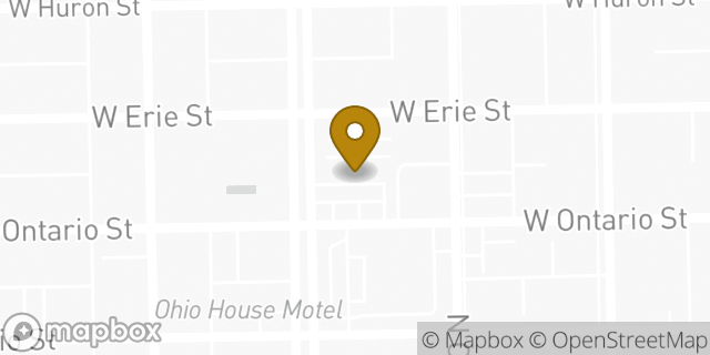 Map showing the location of Amazon Locker - Bianco in Chicago, IL 60654