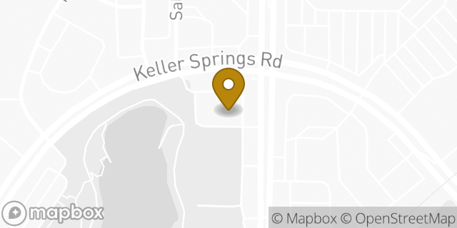 Map showing the location of ATM Walgreens in Carrollton, TX