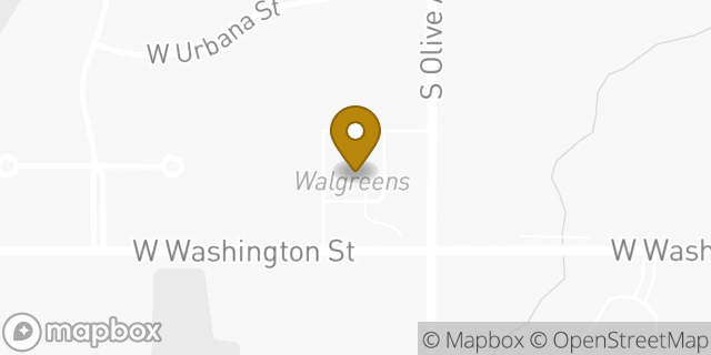 Map showing the location of Walgreens in Broken Arrow, OK 74012
