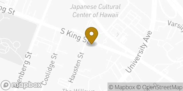 Map showing the location of Subway in Honolulu, HI 96826