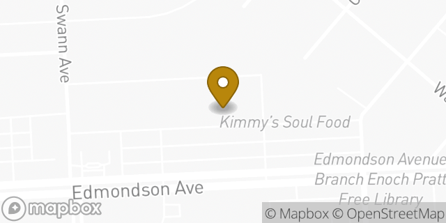 Map showing the location of Amazon Locker - Vassili in Baltimore, MD 21229