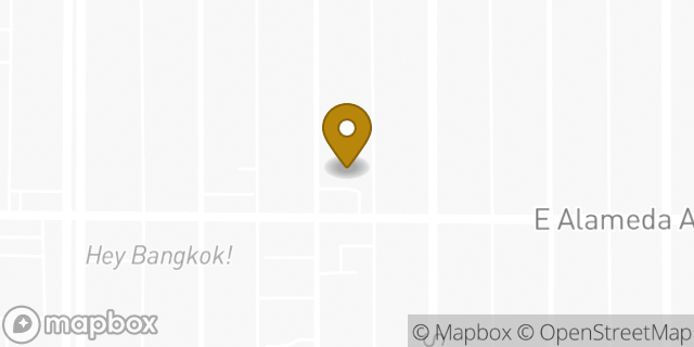 Map showing the location of 7-Eleven in Denver, CO 80209