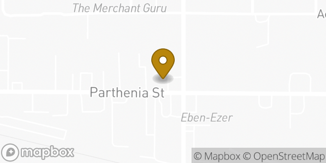 Map showing the location of 7-Eleven in Northridge, CA 91325
