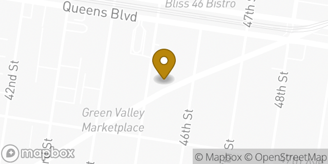Map showing the location of Subway in New York, NY 11104