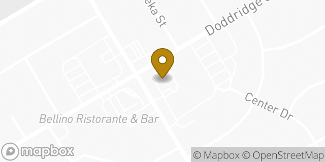 Map showing the location of Bank of America in Corpus Christi, TX 78411