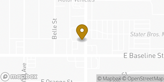 Map showing the location of Walgreens Photo in San Bernardino, CA 92404