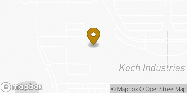 Map showing the location of Amazon Locker - Spearmint in Wichita, KS 67220