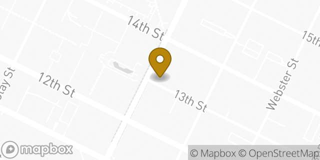 Map showing the location of Chipotle Mexican Grill in Oakland, CA 94612