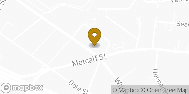 Map showing the location of 7-Eleven in Honolulu, HI 96822