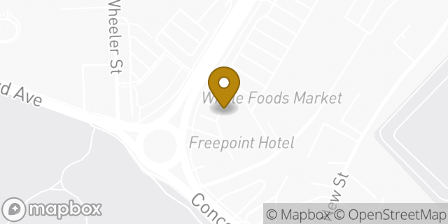 Map showing the location of Starbucks in Cambridge, MA 02138