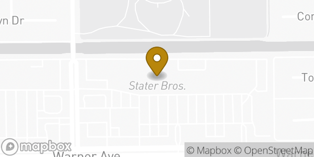 Map showing the location of Coinme in Huntington Beach, CA 92647