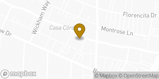 Map showing the location of Chase Bank in Montrose, CA 91020