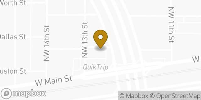 Map showing the location of Amazon Locker - Lupin in Grand Prairie, TX 75050