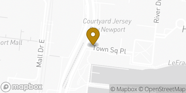 Map showing the location of Citilight Optometry in Jersey City, NJ 07310