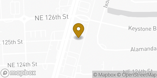 Map showing the location of Dunkin' in North Miami, FL 33181