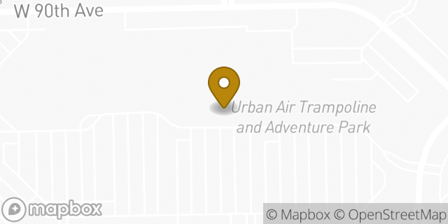 Map showing the location of The Home Depot in Westminster, CO 80021