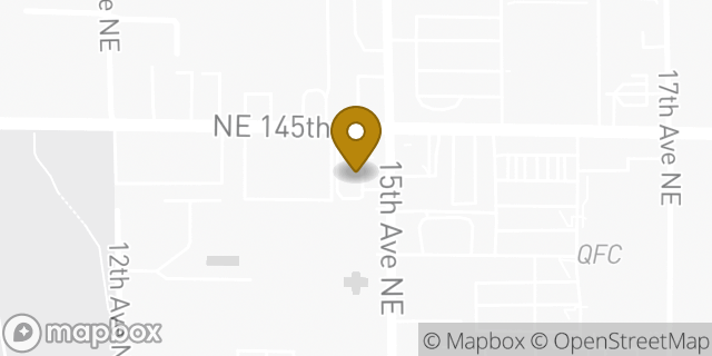Map showing the location of Starbucks in Seattle, WA 98125