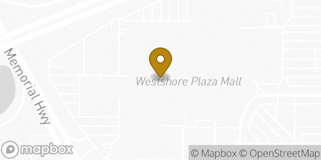 Map showing the location of Banana Republic in Tampa, FL 33609