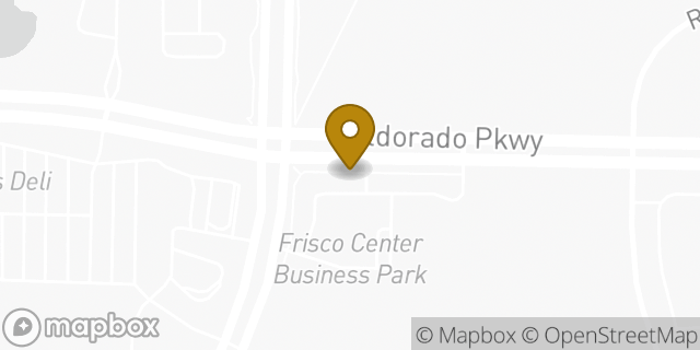 Map showing the location of CVS Pharmacy in Frisco, TX 75033